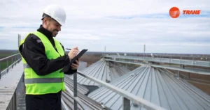 Read more about the article Reliable Climate Control for UAE Industries: Trane’s Air Cooled Chiller Solutions